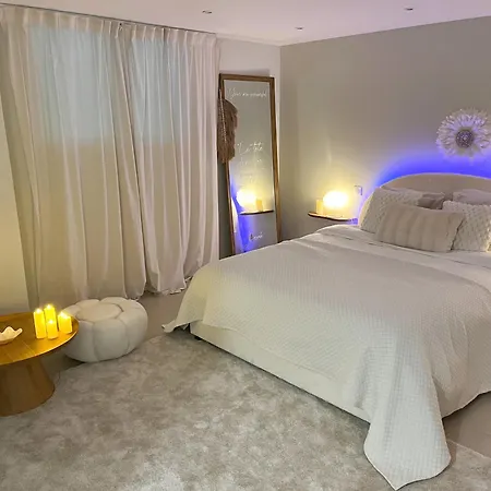 Romantique Avec Bain 公寓 昂蒂布